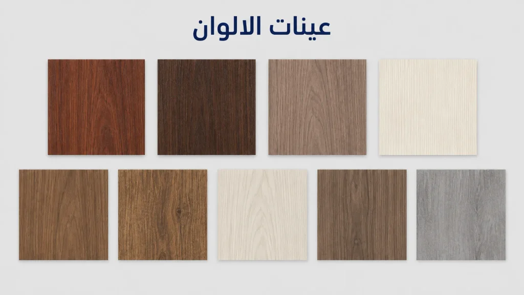 عينات الوان WPC